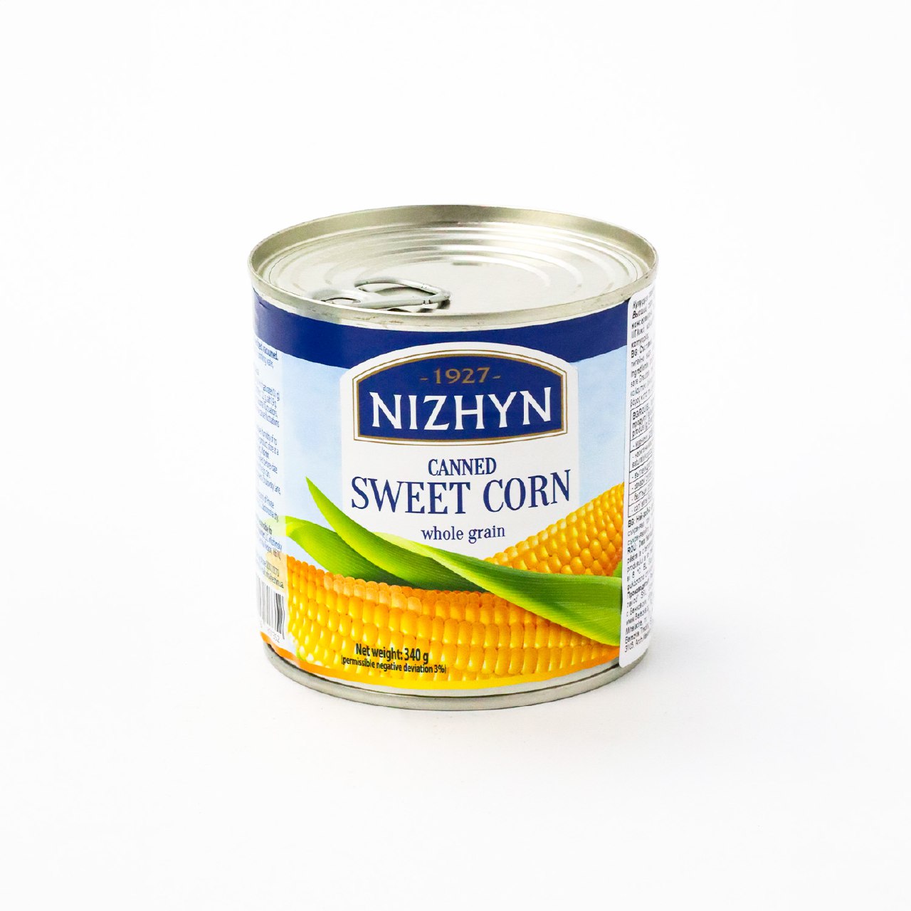 Canned sweet corn