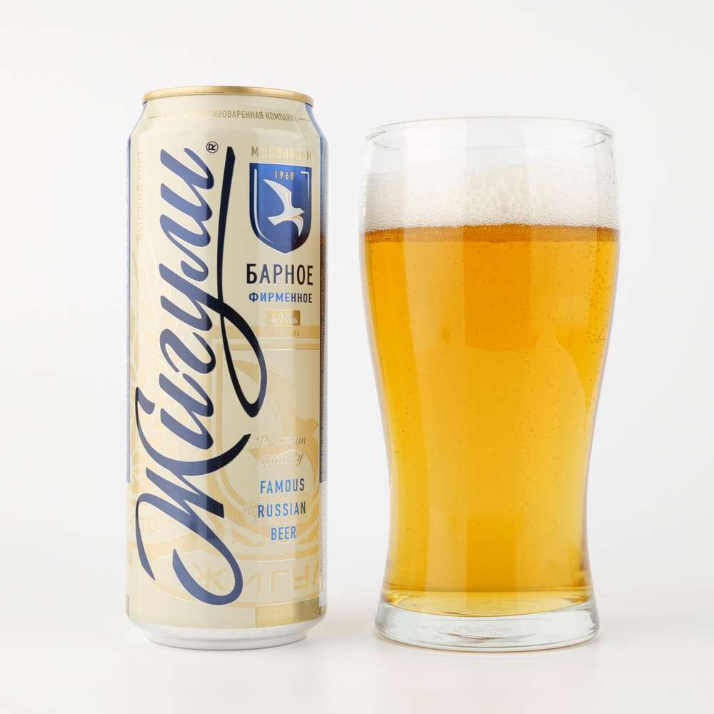 Light Beer Filtered  Zhiguli Bar