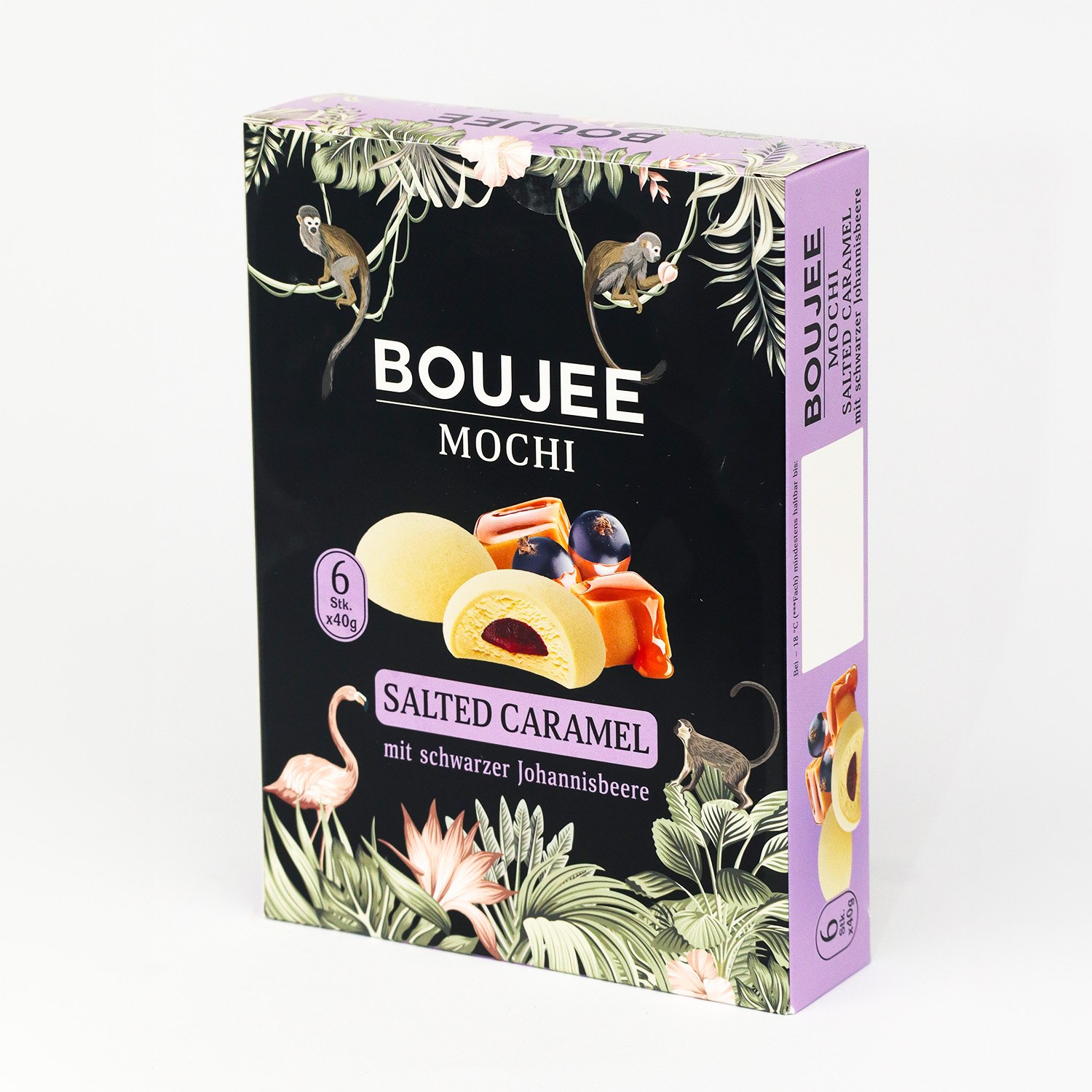 Mochi Salted Caramal and Blackcurrant